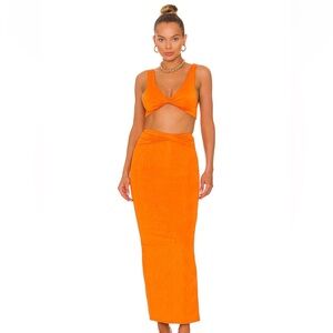 Orange Two-Piece Set